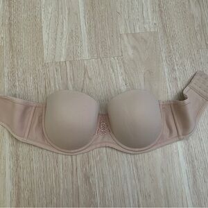 Vanity Fair Strapless Bra - Beige